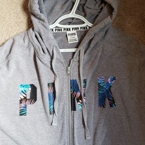 Victoria's Secret PINK zip up hoodie